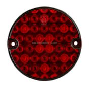 Round 95mm European Style Lamps Red