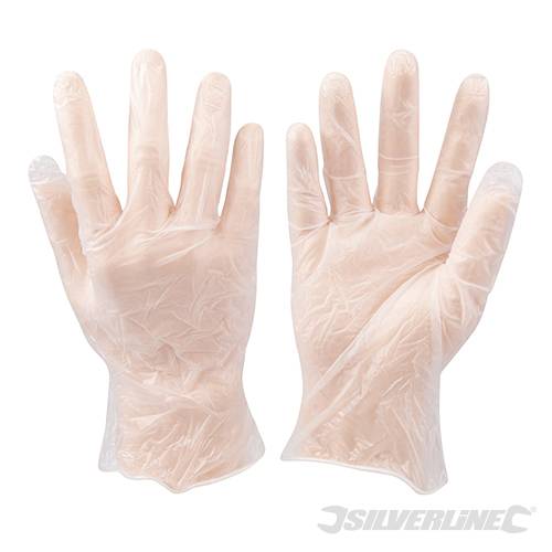 Disposable Vinyl Gloves 100pk