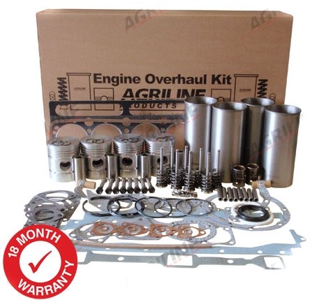 Engine Overhaul Kit- AD4.203 Engine- Cast Liner With Valves MF65,165