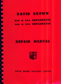 David Brown 850 & 950, 880 & 990 Implematic Workshop Manual