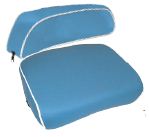 Seat cushion and backrest Dexta,  Blue/White (05608128)