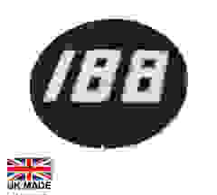 Decal - Massey Ferguson 188 Badge suitable for Massey Ferguson -  1866949M1  3406977M91 Decal - Massey Ferguson 188 Badge suitable for Massey Ferguson 