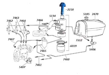 Kühlwasserpumpe Ford Dexta & Super Dexta - Quality Tractor Parts